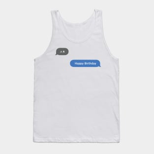 Korean Slang Chat Word ㅅㅊ Meanings - Happy Birthday Tank Top